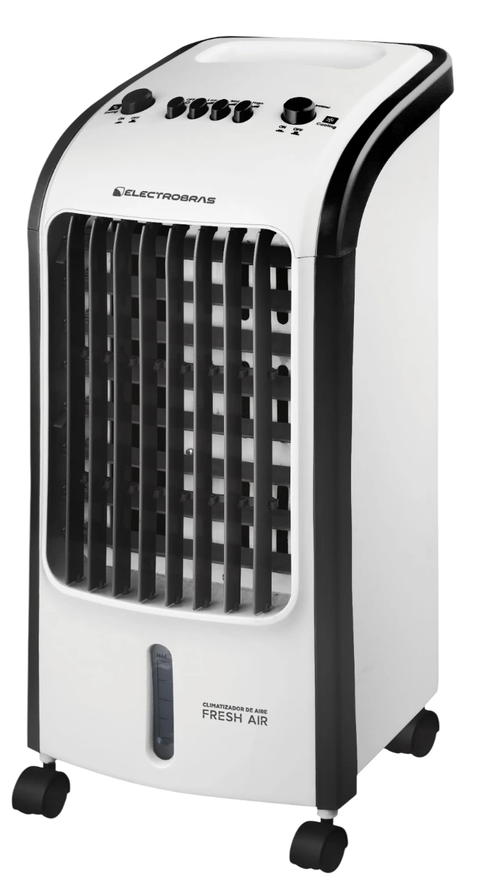 CLIMATIZADOR - FRESH AIR ELECTROBRAS 4EN1 PURIFICA, ENFRIA, HUMIDIFICA Y VENTILA