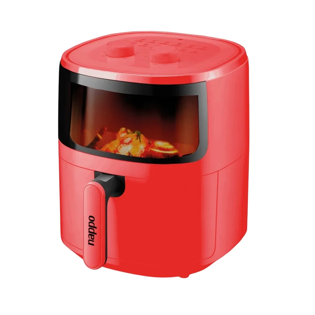 FREIDORA SIN ACEITE VISION TASTY 5,7L CON VISOR NEF-148 ROJA