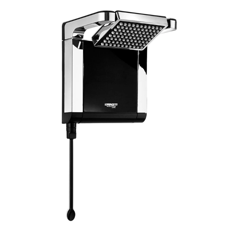 DUCHA LORENZETTI ACQUA STAR NEGRO CROMO 220V 6800W LO5405557896451866691