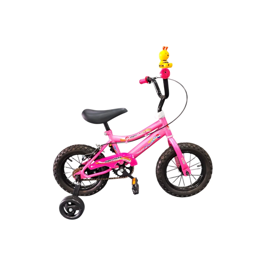 BICICLETA SUPERCHAMP BMX ARO 12 LADY ROSADO
