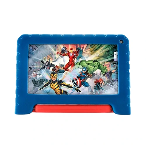 TABLET KID MULTILASER QC/64GB/4G/7" IPS/AZUL AVENGERS NB417 DISNEY  11682
