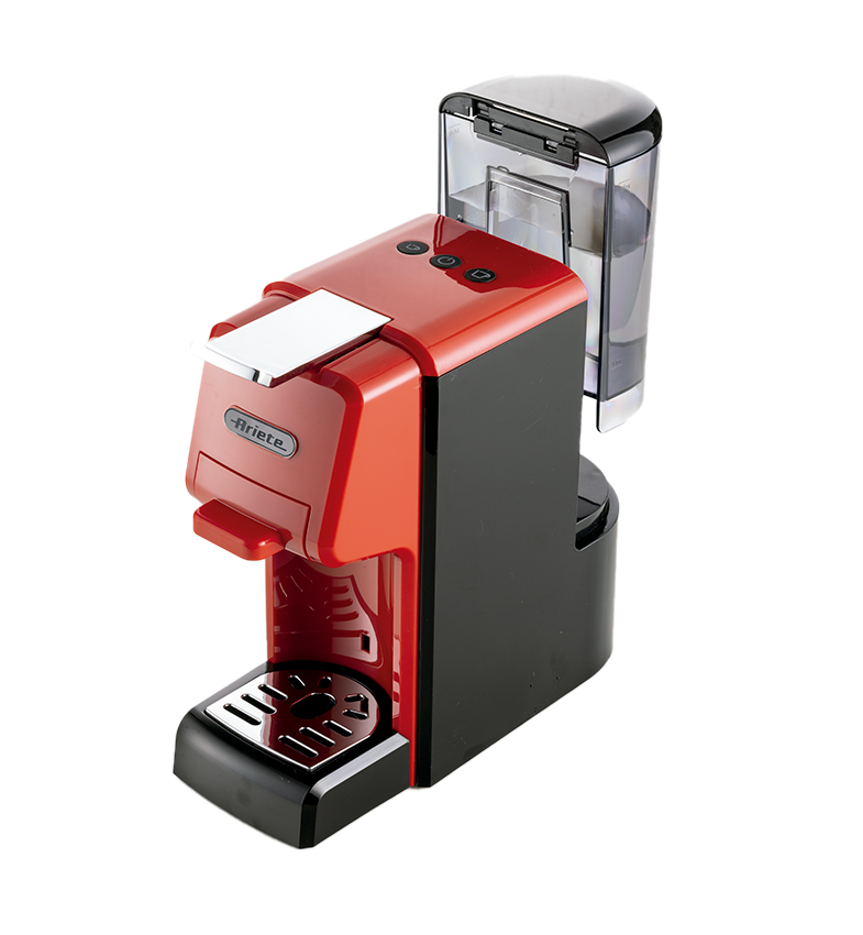 CAFETERA ARIETE 3 EN 1 NEGRO/ROJO