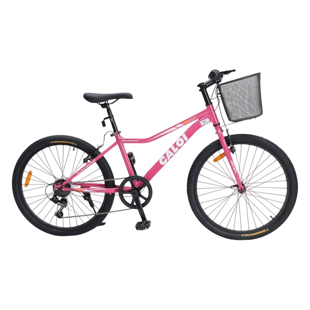 BICI CALOI ARO 24" 7V MTB CALIFORNIA DAMA FUCSIA