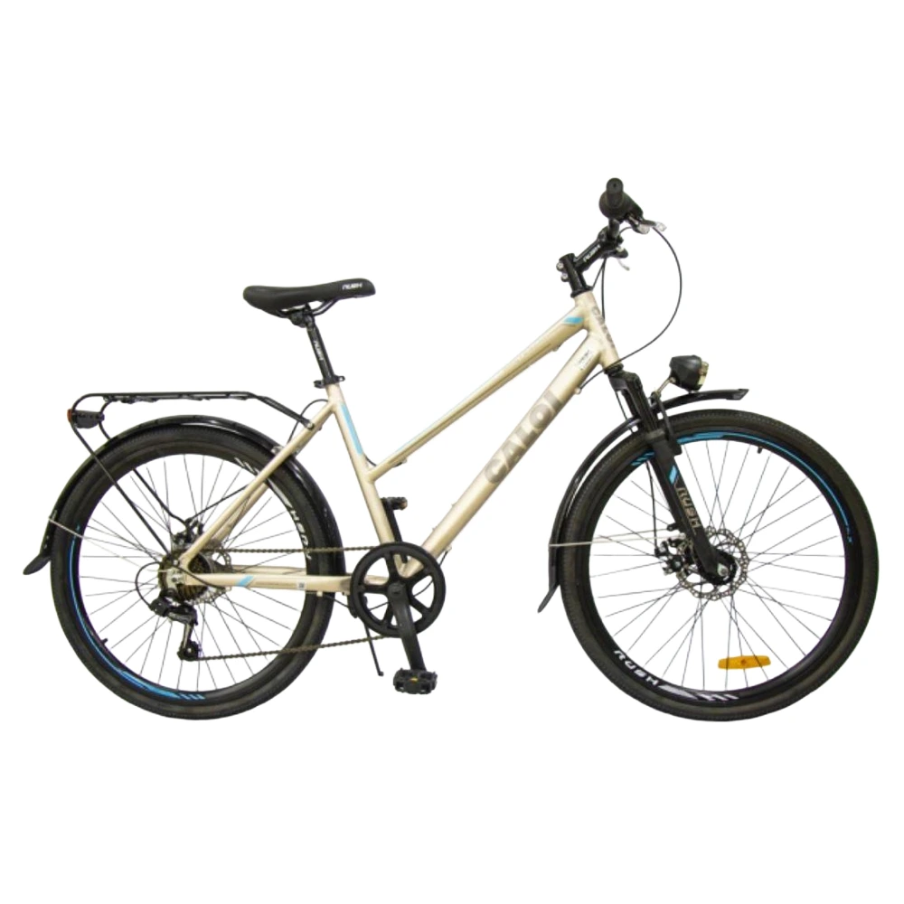 BICI CALOI ARO 26" AMSTERDAM PLATA