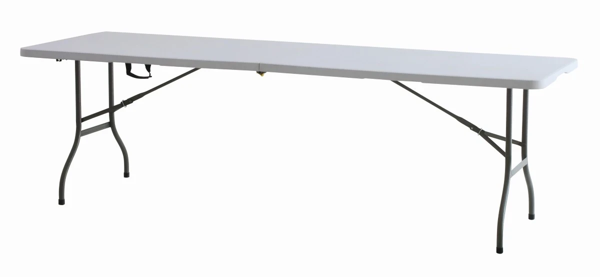MESA PLEGABLE UNIQUE RECTANGULAR P/ 10 PERSONAS DE 2.40 MTS MPRB240