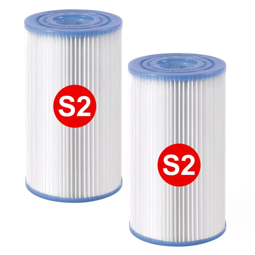 PACK DE CARTUCHO TIPO S2 POR 2 UNIDADES. SOLO PARA SPA INTEX I29012