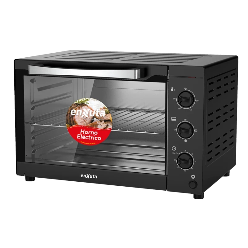 Horno Eléctrico 42 Litros con Spiedo Color Negro