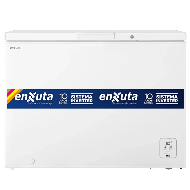 Congelador Horizontal 297 Litros Tropical con Función Dual Motor Inverter